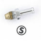 Stromberg STROM9080K-CHR Chrome Superseat Hose Fitting 3/8" Hose Barb suit
