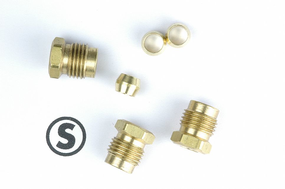 Stromberg STROM9081K Ford Nut Compression Fittings x3 Nuts & Ferrules