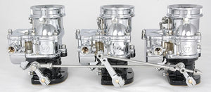 Stromberg STROM9246PRO-CHR Progressive 3x2 Chev Linkage