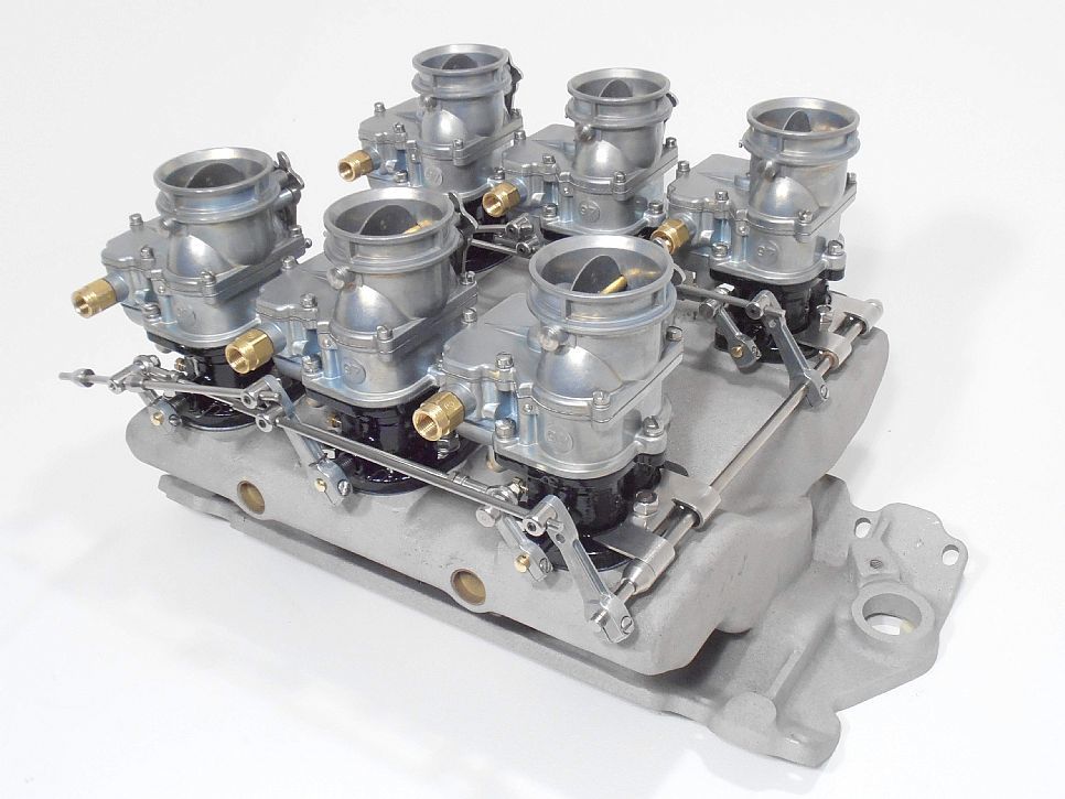 Stromberg STROM9261-BB Progressive Back-Bar Carburettor Linkage Kit suit 6 x 2 Edelbrock Carburettors