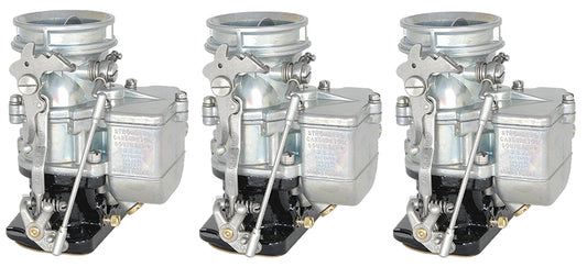 Stromberg STROM9510A-BIG-T 750CFM Big 97 Tripower Carburetor Set Plain