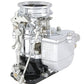 Stromberg STROM9510A-CHR Genuine Reproduction 97 Carburettor - New Chrome Finish w/ Black Base