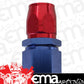 Aeroflow AF501-06-08 Stepped Straight End -6 Hose to -8AN Reducer Hose End Blue