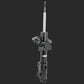 Strange STS6011LM 2011 Mustang Single Adj. Strut-Ea