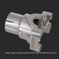 Strange STU1604P Yoke Forged Chromoly Steel 1350 Ford 9 In. Differential 35-Spline (each) Chrome Plated