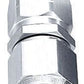 Aeroflow 100 & 450 series braided hose Alloy Straight End -10AN Silver Cutter Style Swivel Nut Aeroflow Performance Products AF501-10S