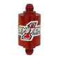 System One SY200-201406 Pro Street Billet In-Line Fuel Filter Red 30 Micron -6an
