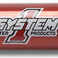 System One SY202-225716 Scavenge Billet In-Line Oil Filter 75 Micron Red -16an
