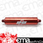 System One SY203-229412 Extra Long Billet In-Line Fuel Filter 30 Micron Red -12an