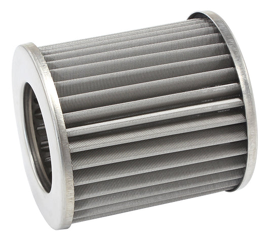 System One SY208-360 Replacement Stainless Steel Element 45 Micron suit 3-3/4" Long x 3-1/4" O.D Billet Oil Filter