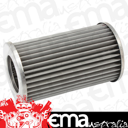 System One SY208-560 Replacement Stainless Steel Element 45 Micron suit 5-3/4" Long x 3-3/4" O.D Billet Oil Filter Sy209-561B