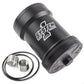 System One SY209-512B Billet No Bypass Fuel Filter 10 Micron Black 1"-12 Thread