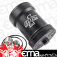 System One SY209-512B Billet No Bypass Fuel Filter 10 Micron Black 1"-12 Thread
