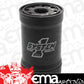 System One SY210-514 Spin On Oil Filter 5-1/4" Long Black anodized w/ Metric Threads 3" Diameter w/ 35 Micron S/S Filter