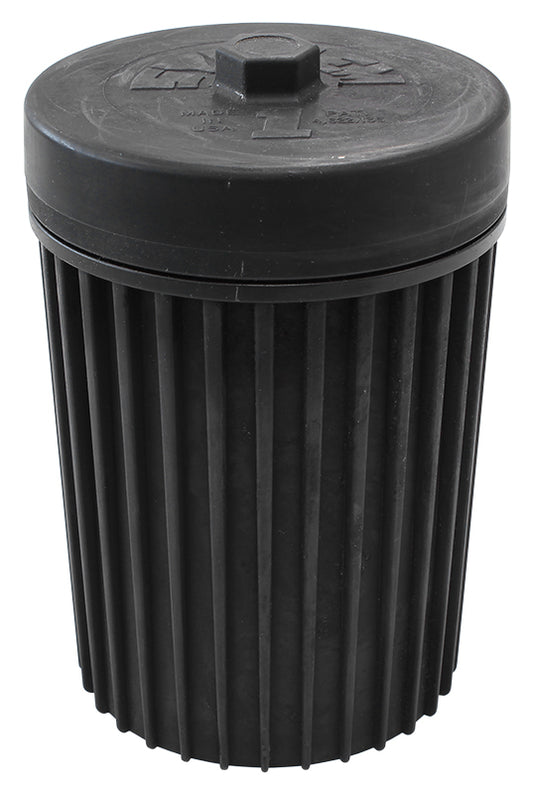 System One SY211-512571 Spin On Oil Filter 6" Long Black anodized w/ Universal Threads 4-1/4" Diameter. suit Heavyweight Nitro Applications 75 Micron