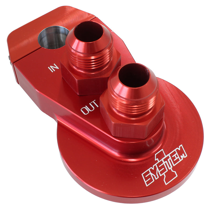 System One SY220-90000-10 Remote Filter Mount suit 7/8" O.D Tubbing w/ -10an Inlet/Outlet