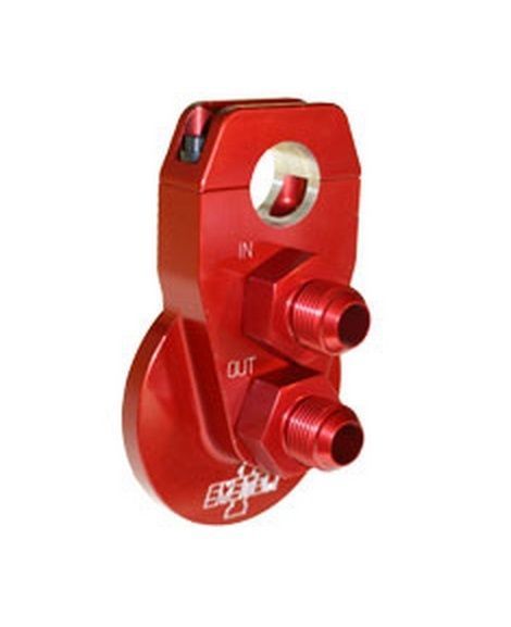 System One SY220-90003-12 Oil Filter Remote Mount -12an Clamp-On 1-3/8" Dia Hole