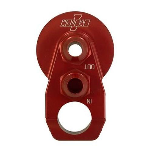 System One SY220-90006-12 Oil Filter Remote Mount -12an Clamp-On 1.5" Dia Hole