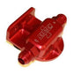 System One SY222-90007-12 Billet Side Port Remote Filter Mount Lh -12 Red