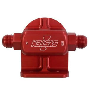 System One SY223-90008-12 Billet Side Port Remote Filter Mount Rh -12 Both Sides