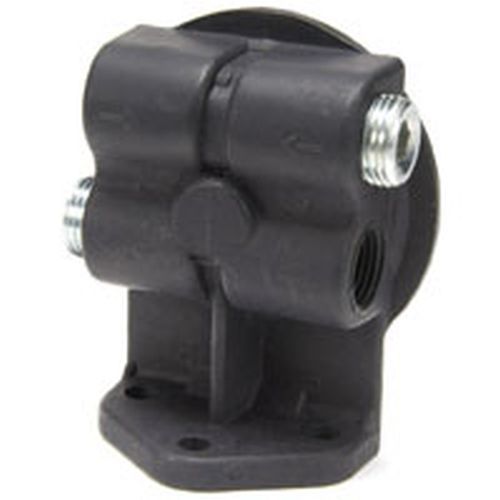 System One SY225-900012 4 Port Remote Filter Mount Black 13/16"-16 Threads