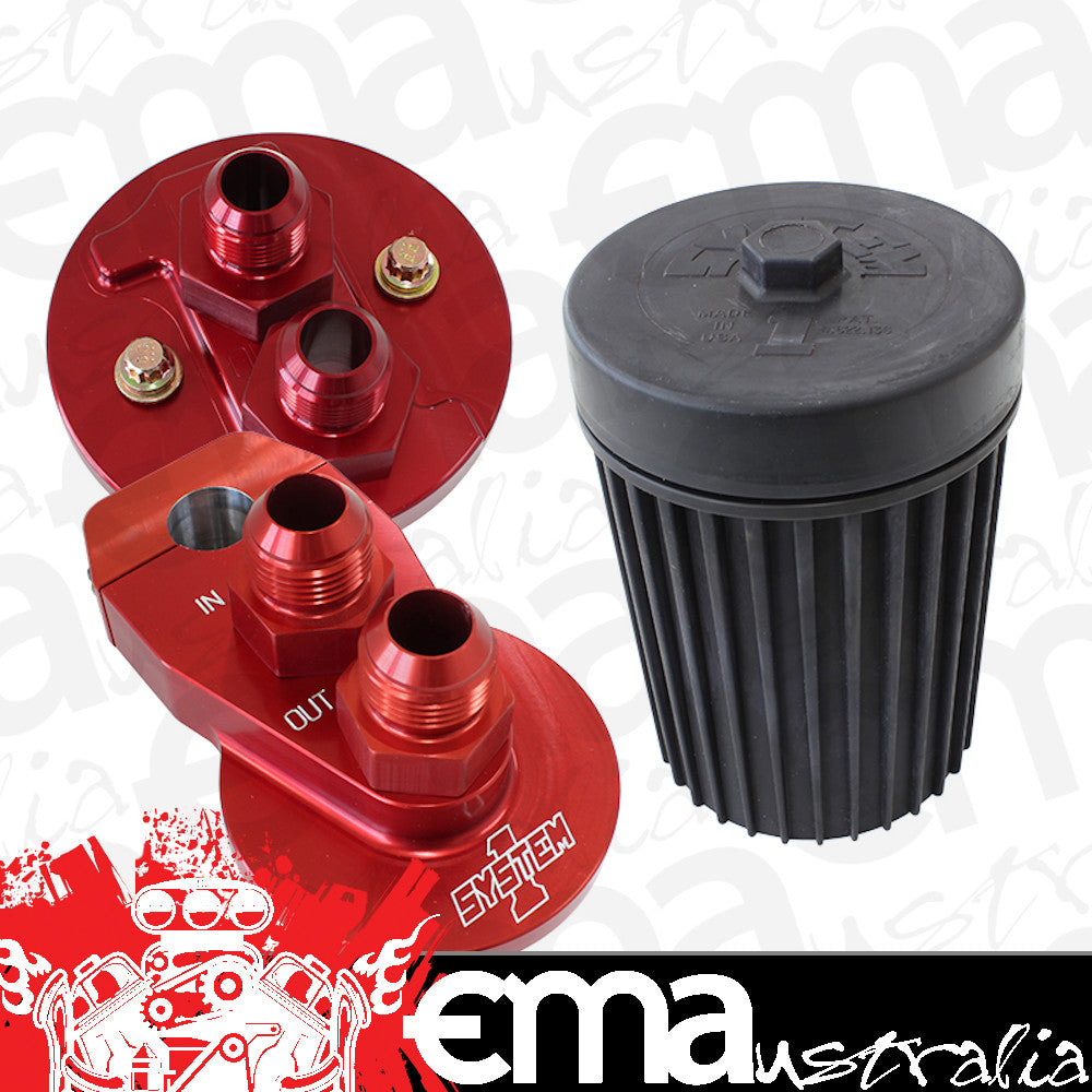 System One SY230-90662-12 Delux Remote Mount Kit suit Chevrolet w/ -12an Inlet/Outlet