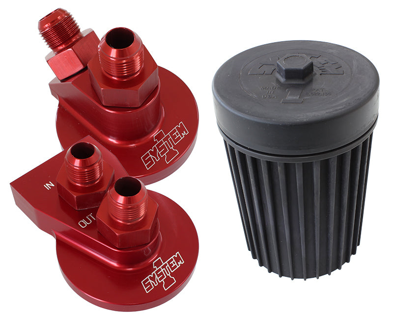 System One SY230-90664-12 Delux Remote Mount Kit suit Chrysler w/ -12an Inlet/Outlet