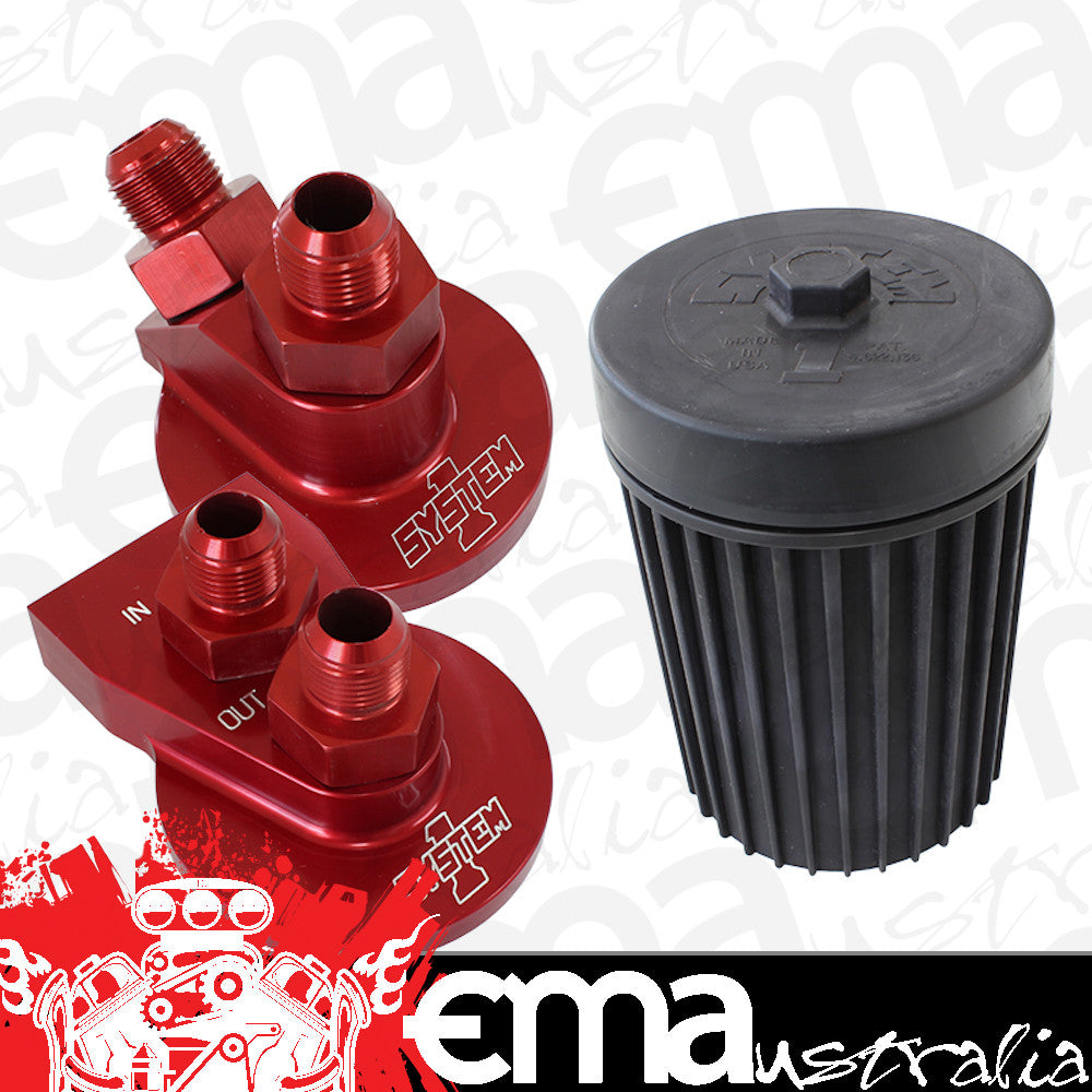 System One SY230-90664-12 Delux Remote Mount Kit suit Chrysler w/ -12an Inlet/Outlet