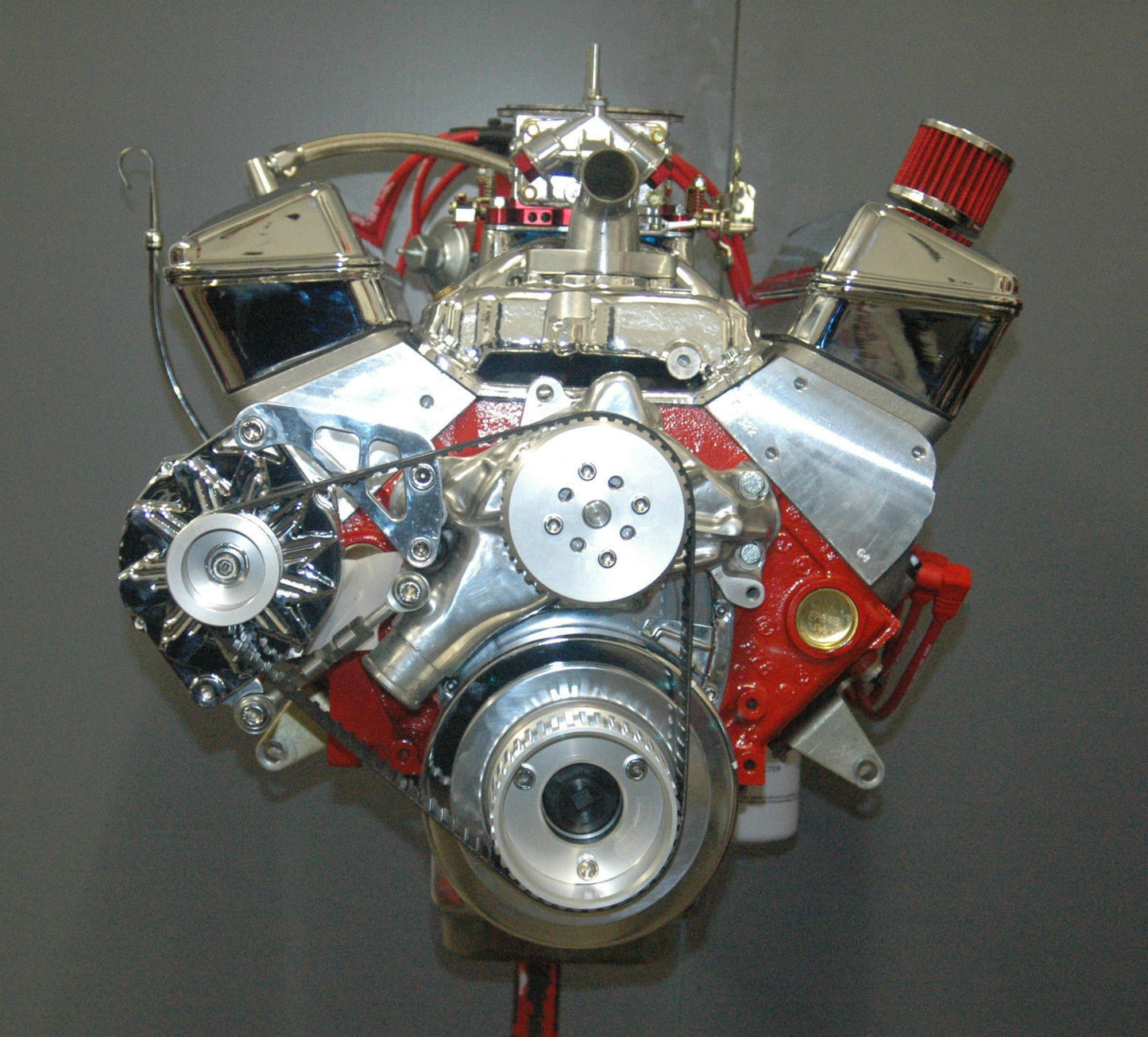 Engine Master Australia SlyFox383 Slyfox383 EMA - Sly Fox Chevy 383 Turnkey Stroker Engine Alloy Heads 440HP 455Ft/Lb
