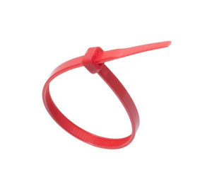 Taylor Motorsports TAY43022 Coloured Cable Tie 25 Pack Red 8" Length