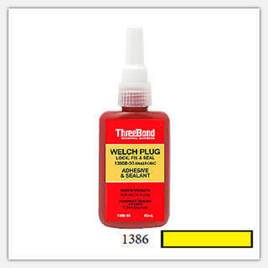 ThreeBond TB1386B-50 Yellow Welsh Plug Seal