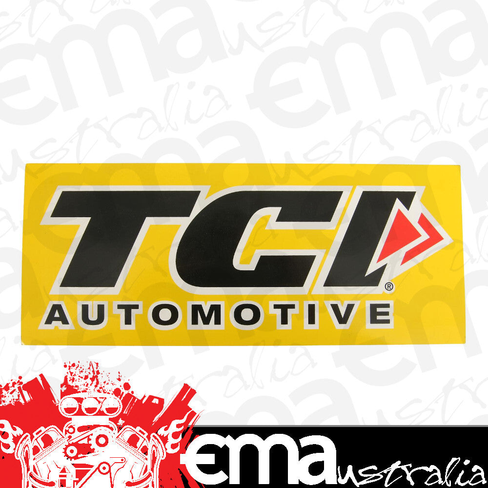 TCI Auto TCI100 Vinyl Decal Sticker 8.875"