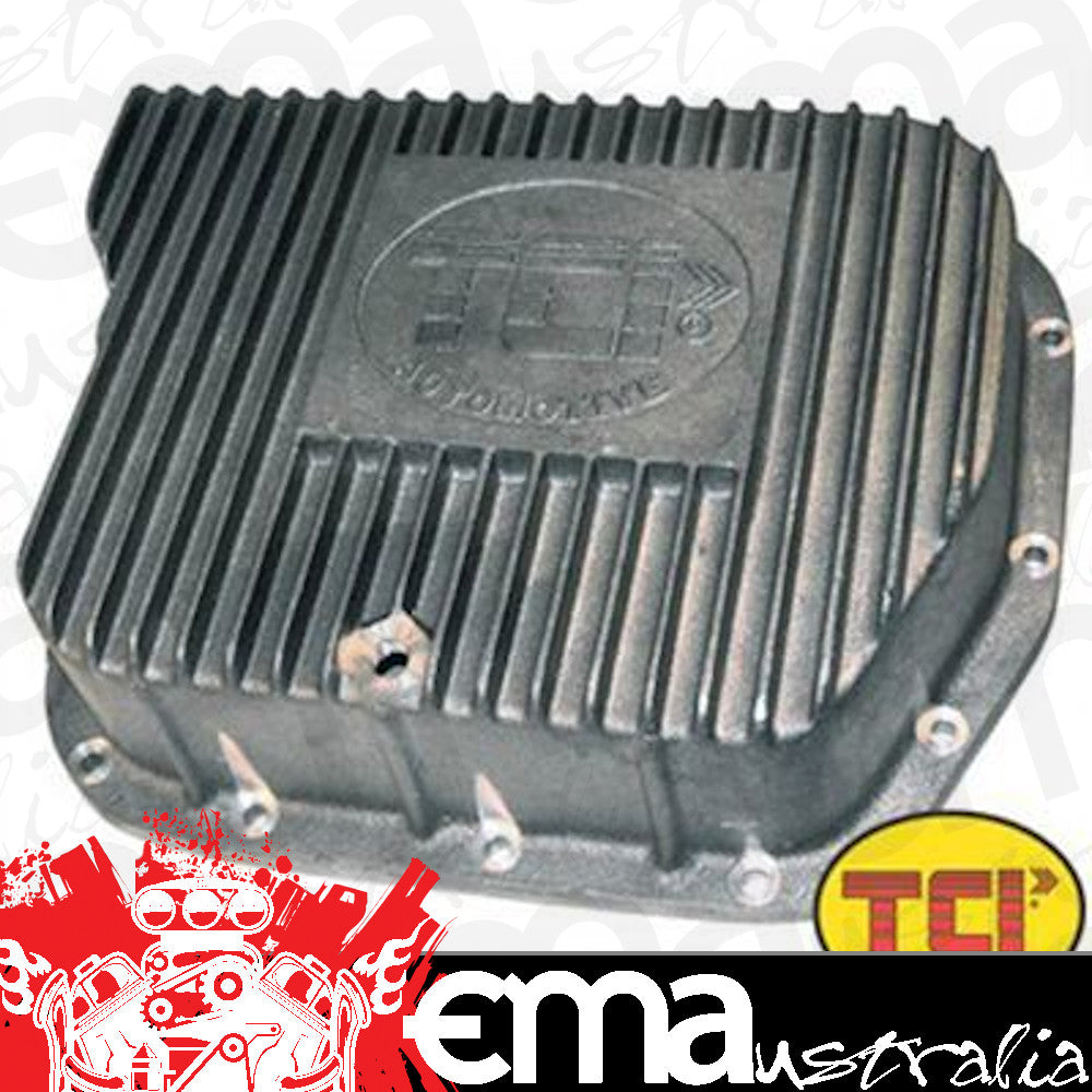 TCI Auto TCI128000 Automatic Transmission Pan Deep Aluminum Natural Chrysler Torqueflite 727