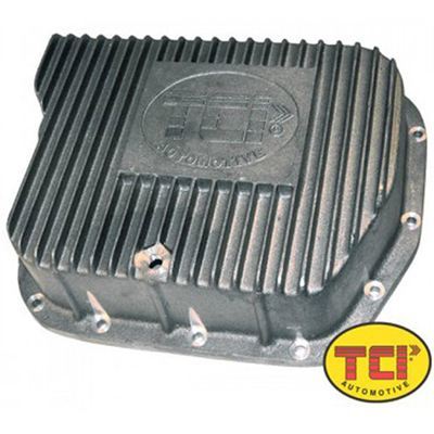 TCI Auto TCI128000 Automatic Transmission Pan Deep Aluminum Natural Chrysler Torqueflite 727