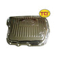 TCI Auto TCI128011 Automatic Transmission Pan Stock Depth Steel Chrome Chrysler Torqueflite 727