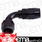 Aeroflow AF503-06BLK Alloy 90 Deg Hose End -6AN Black Cutter Style Full Swivel