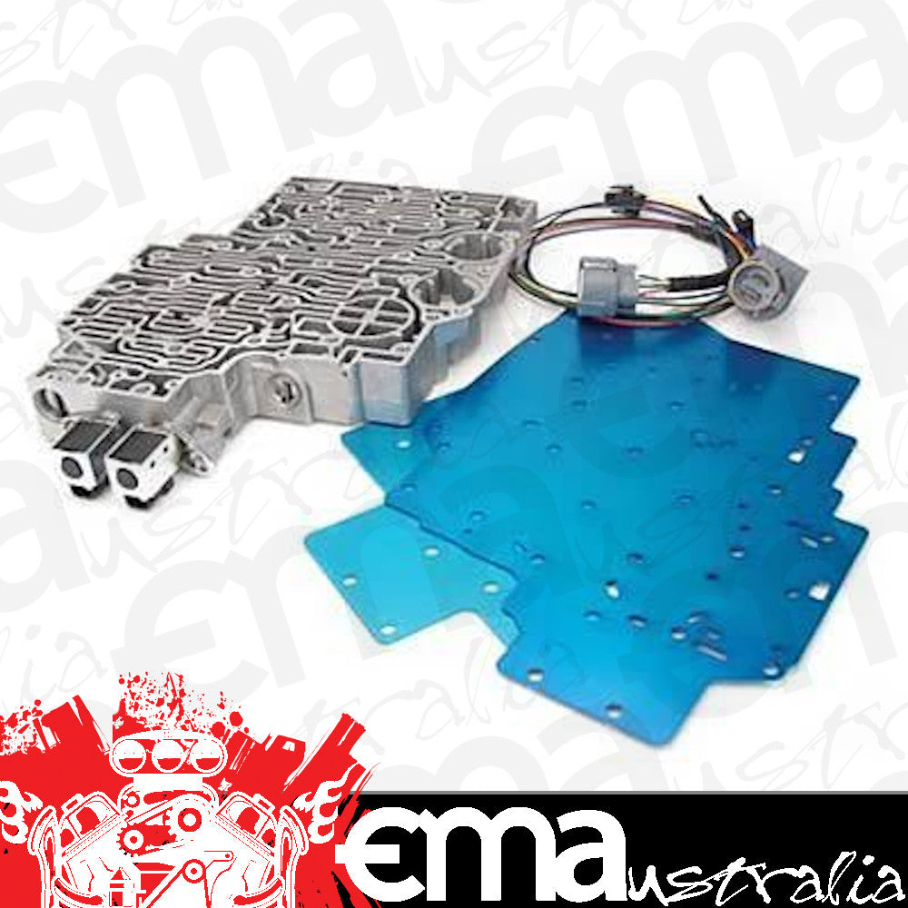 TCI Auto TCI274501 Trans-Brake Valve Body Full Manual Style Cast Aluminum Chev 4L80E Reverse Shift Pattern Kit