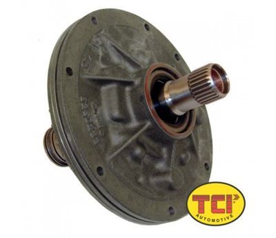 TCI Auto TCI313400 Automatic Transmission Pump Cast Iron Bolt-In Stator Stock Spline Gm Th350