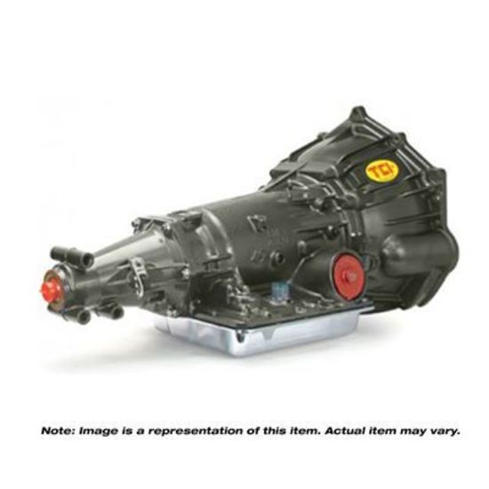 TCI Auto TCI373000 Automatic Transmission Forward Shift Pattern Automatic Manual Valve Body Chev 700R4