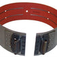 TCI Auto TCI425505 Automatic Transmission Bands Red Eagle High Carbon Steel Ford C-6 Set