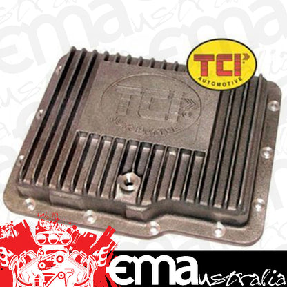 TCI Auto TCI528300 Automatic Transmission Pan Stock Aluminum Natural Gm Powerglide