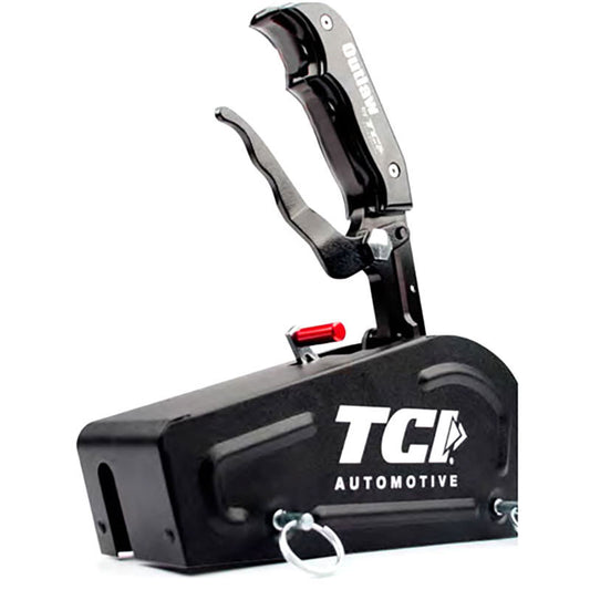TCI Auto TCI611431BL Outlaw Blackout Shifter w/ Cover suit Gm & Ford 4 Speed Trans