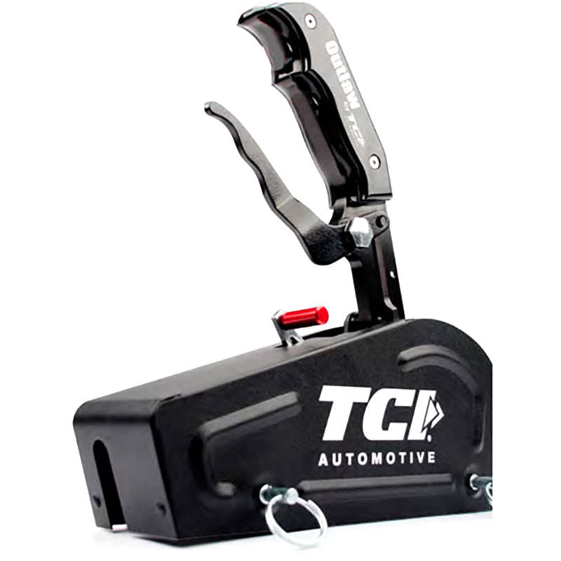 GM & Ford 4-Speed Transmission Outlaw Blackout Shifter w/ Cover suit 4 Speed Trans TCI Auto TCI611431BL