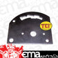 TCI Auto TCI618013 Gate Plate Steel Black Reverse Pattern Ford Gm Chrysler
