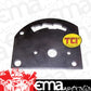 TCI Auto TCI618013 Gate Plate Steel Black Reverse Pattern Ford Gm Chrysler