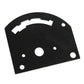 TCI Auto TCI618018 Gate Plate Steel Black Reverse Pattern Ford Gm Chrysler Outlaw Thunderstick