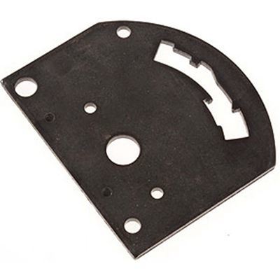 TCI Auto TCI618019 Gate Plate Steel Black Forward Pattern Ford Gm Chrysler Outlaw Thunderstick