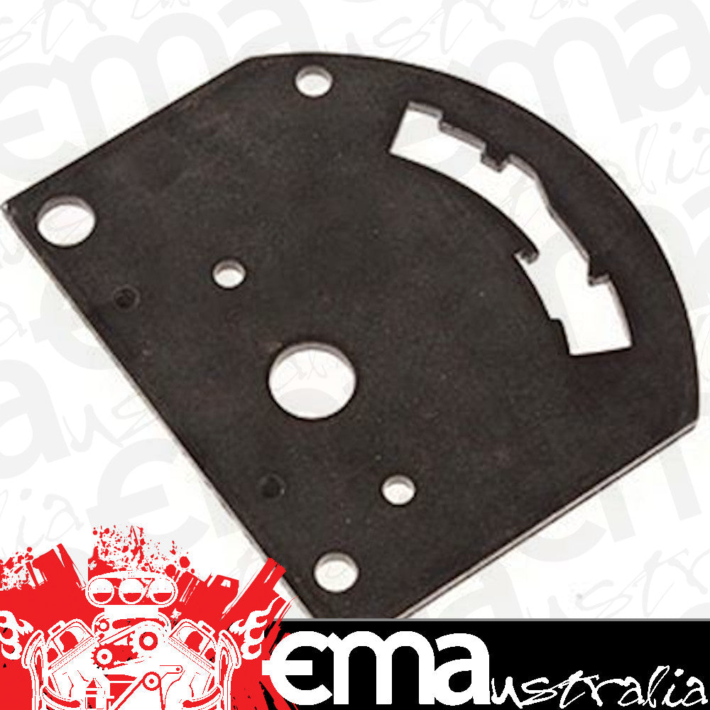 TCI Auto TCI618019 Gate Plate Steel Black Forward Pattern Ford Gm Chrysler Outlaw Thunderstick
