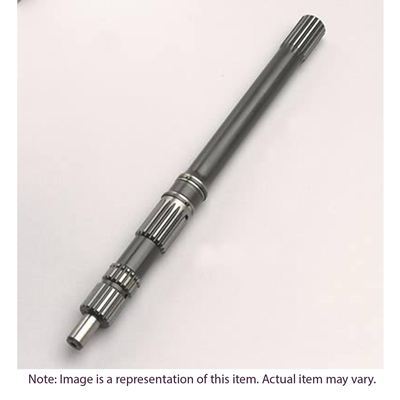 TCI Auto TCI749700 Input Shaft Hardened Vaccu Melt 300 1.76 Carrier Stock Spline 12.875 In. Length Gm Powerglide