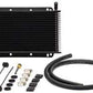TCI Auto TCI824102 Transmission Cooler Max-Cool Plate Style Aluminum Black 11 In. x 6 In. x 3/4 In.